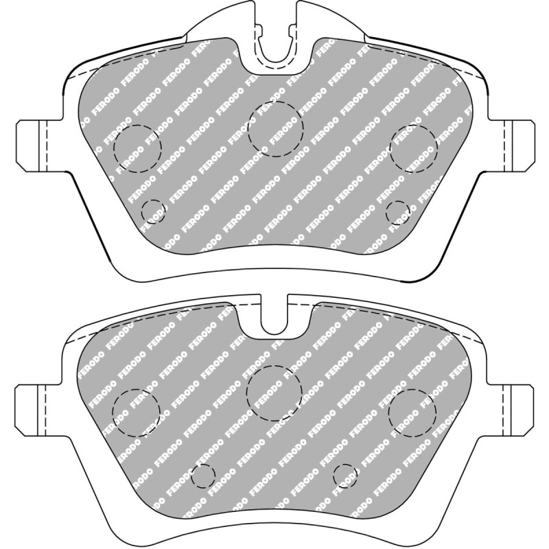 Plăcuțe de frână FERODO DS3.12 FCP4080G - F-CP4080G - FCP4080G - 3666618075891